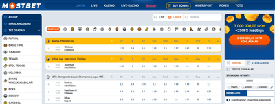 Букмекерская контора Mostbet